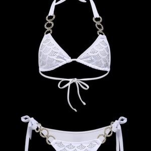 SBOVIA White Celeste Swimsuit